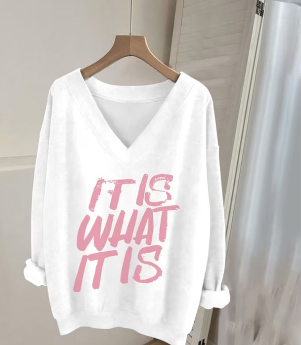 Кофта х/б с длинным рукавом, новая