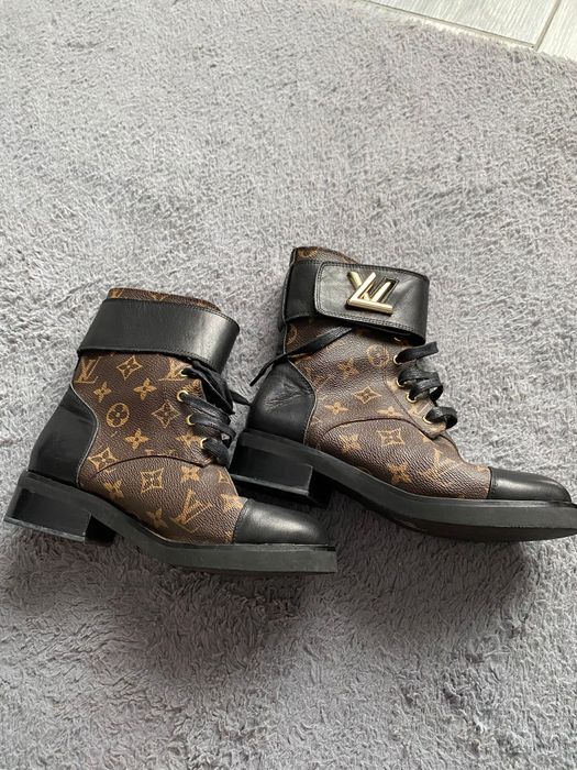 Ghete Louis Vuitton Wonderland Flat Ranger Piele 36