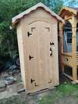 Vand wc din lemn pentru curte