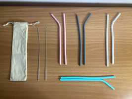 Straws set / Многократни сламки комплект /Мulti colour/ Много цветни
