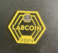 Lab Coin ОРИГИНАЛЕН [Black and yellow] 1+1FREE