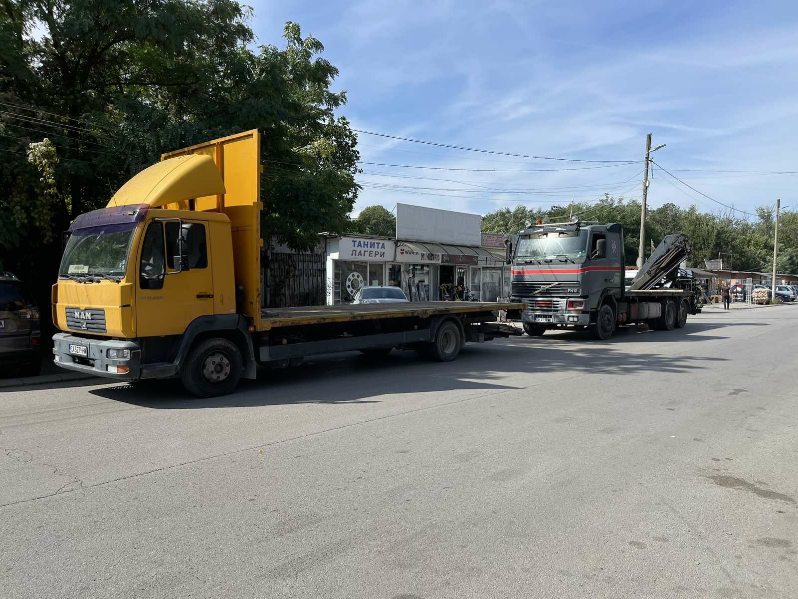 Камион с кран - всякакъв вид транспорт София и Страната