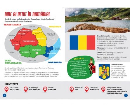Puzzle :Calatoreste, Invata, Exploreaza Geografie: Romania