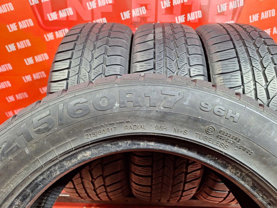 Anvelope de IARNA - 215/60/17 - Continental - 6.77 MM - DOT 2017 !