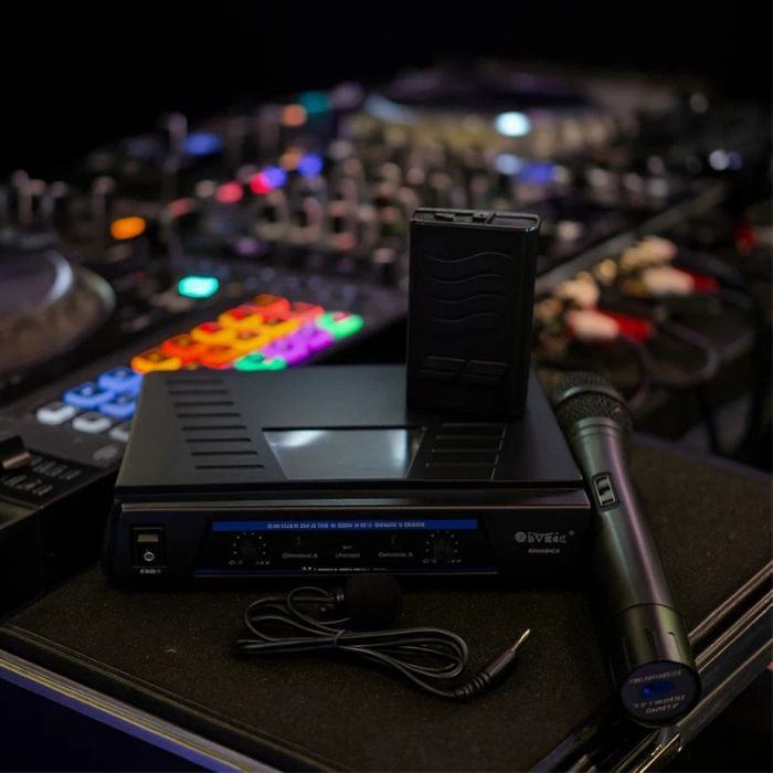 Безжичен микрофон WVNGR WG-007 – стабилен сигнал, ясен звук, пълна сво