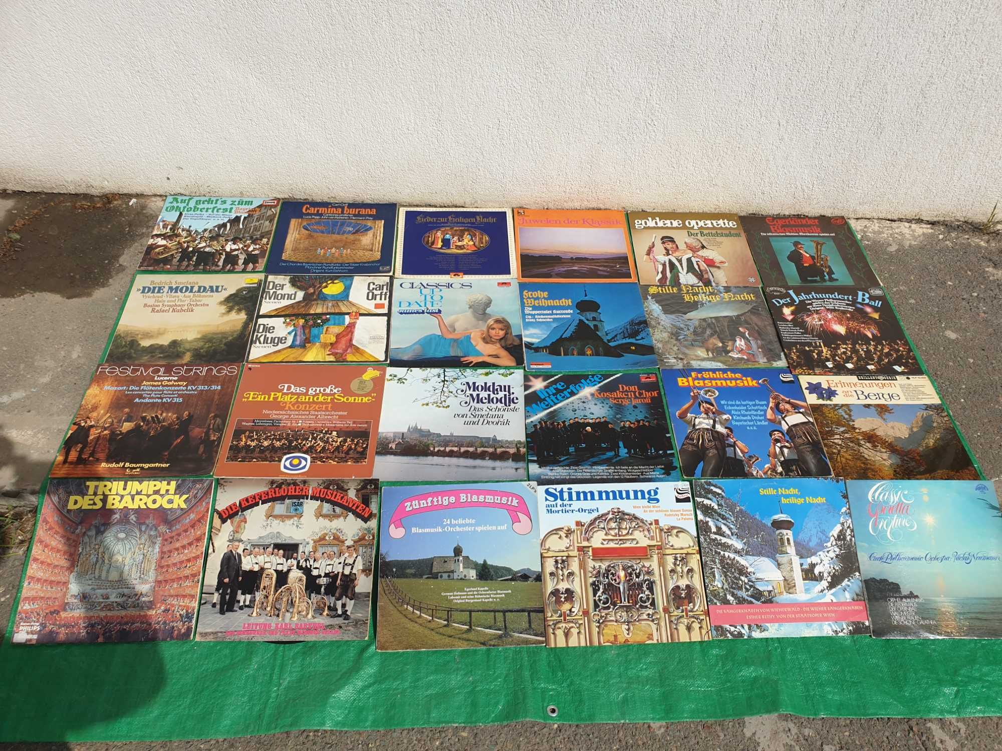 Lot Discuri Vinil colectie,81 LP muzica clasică străină ani 1960-1990
