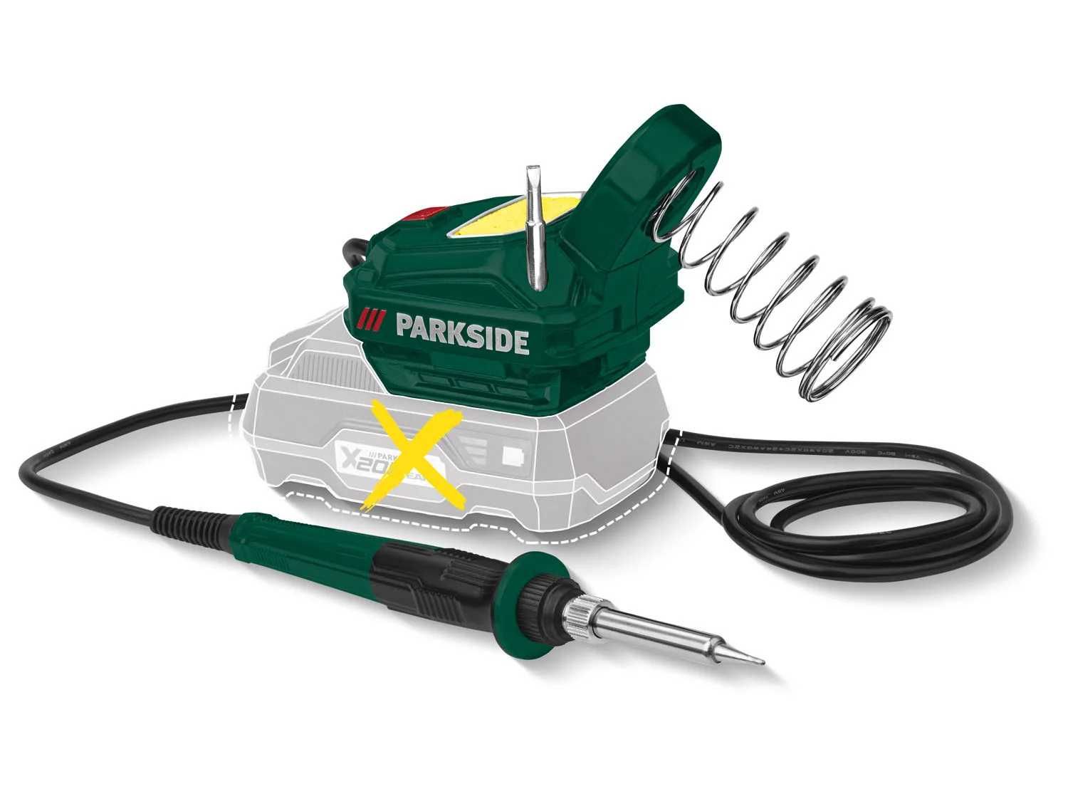 PARKSIDE PLSA 20 Li B2/C3 20V акумулаторна запояваща станция и поялник