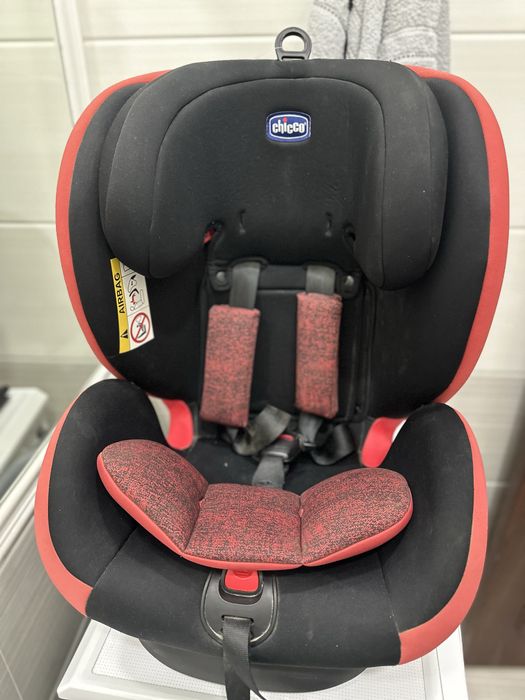 Детское автокресло Chicco Seat4Fix Poppy Red 0+/1/2/3 0+ мес
