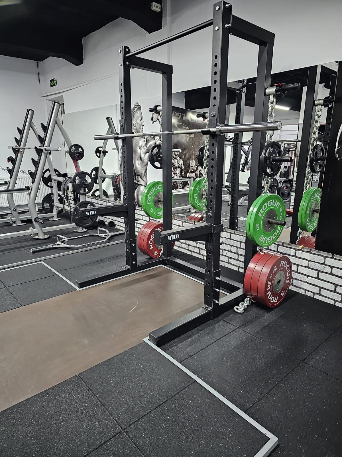 Statie rack half rack cadru antrenament funcțional
