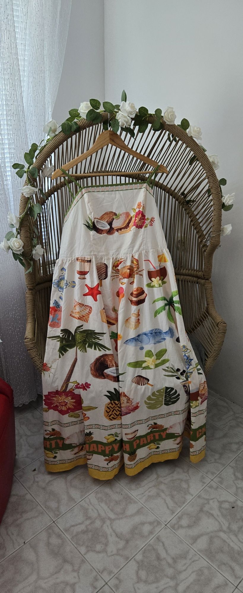 Лятна макси рокля 3хл 3xl 50 EU