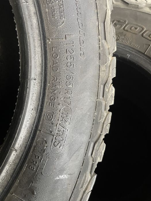 Bfgoodrich All-terrain 255 65 17
