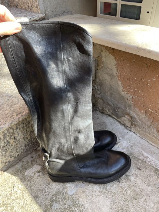 Ботуши от естествена кожа