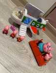 Set Peppa avion si masina cu accesorii