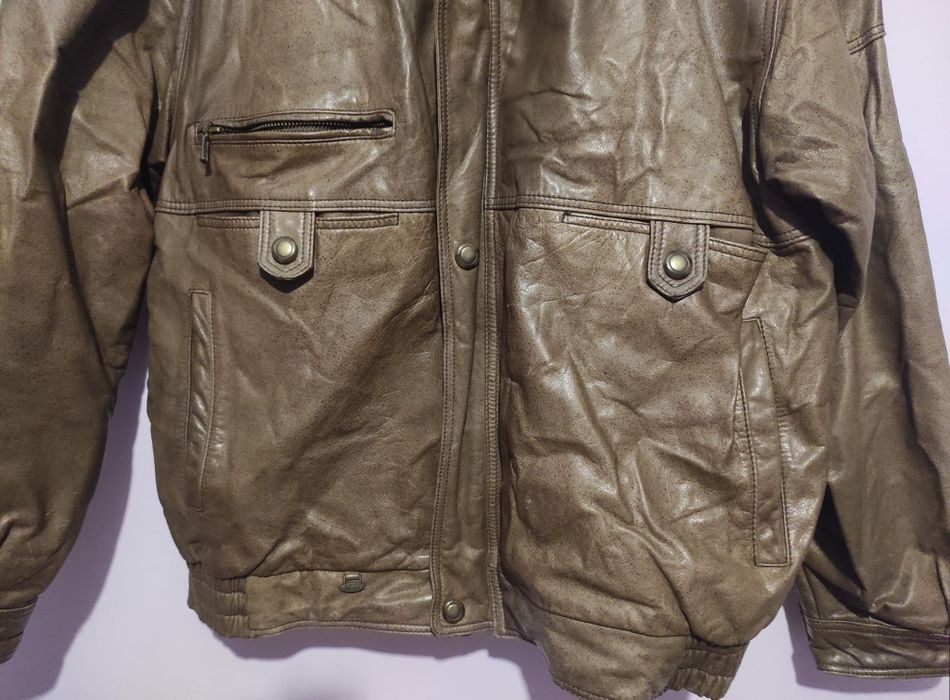 Geaca Piele DINNO, mărimea 50