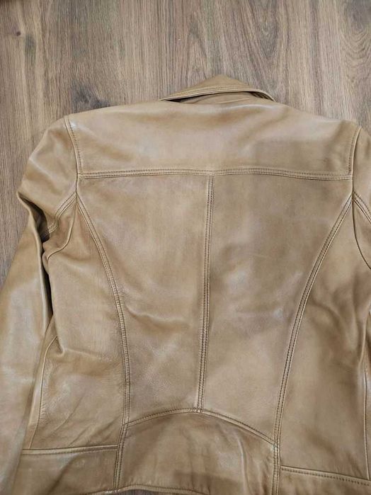 Дамско кожено яке Massimo Dutti