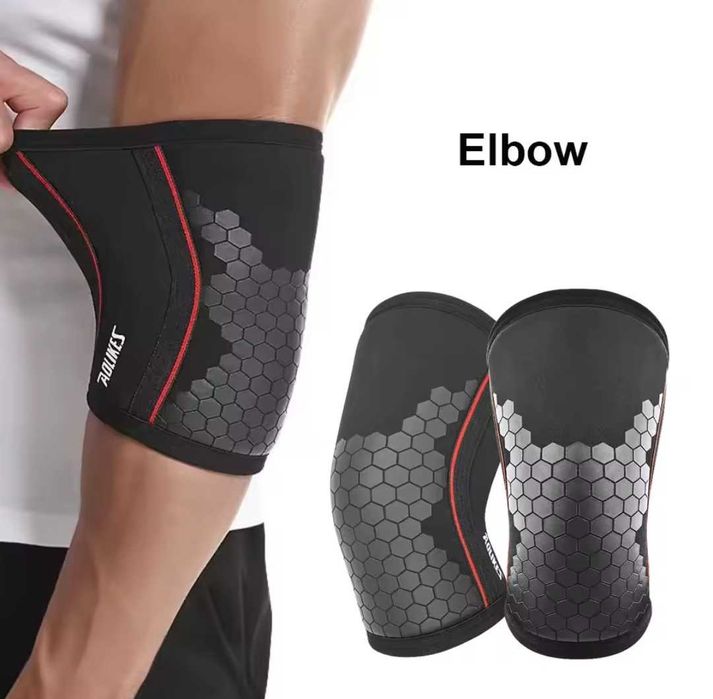 Неопренови  налакътници  за пауърлифтинг Фитнес  7мм