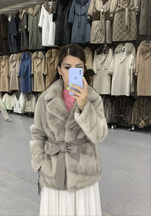 Норковая шуба автоледи