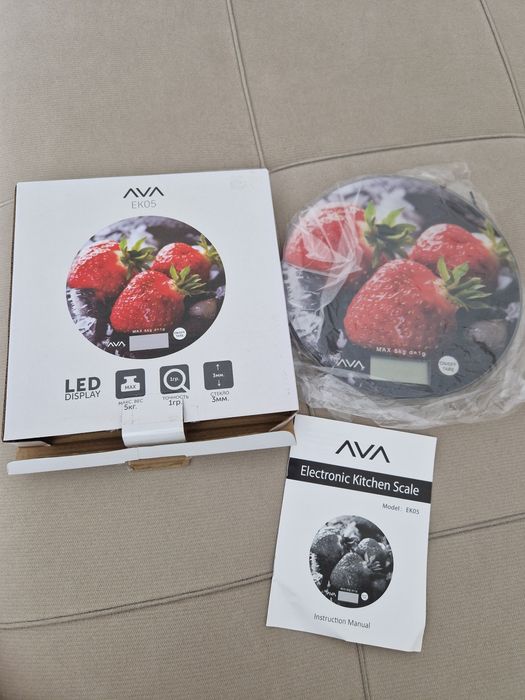 Весы кухонные новые