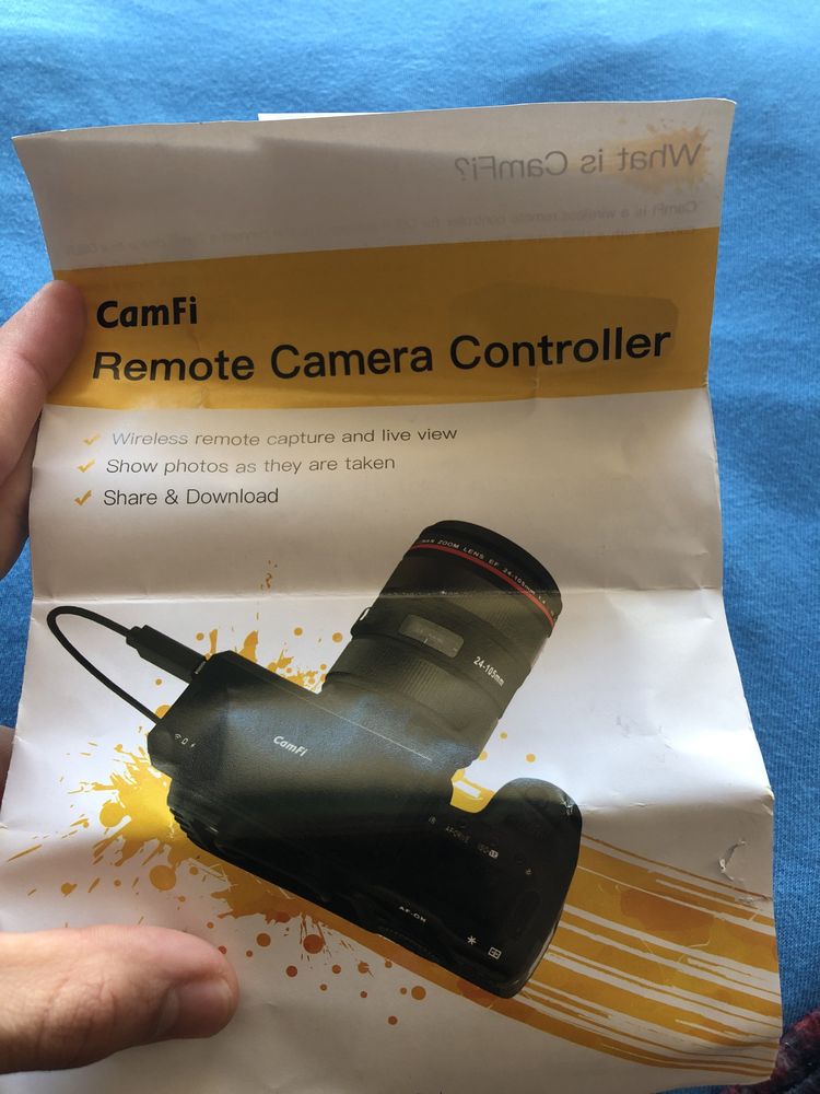 CamFi Remote Camera Controller