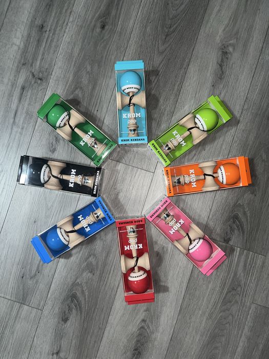 Kendama KROM POP LOL Sticky (Toate Culorile)