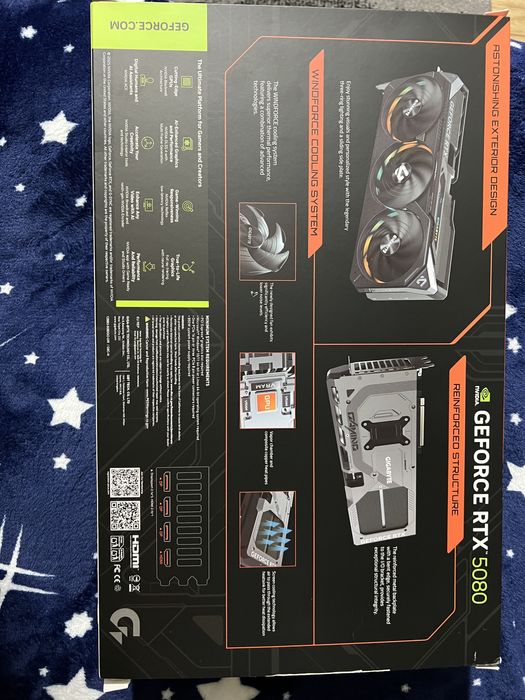 Placa Video Gigabyte RTX 5080 OC noua,sigilata