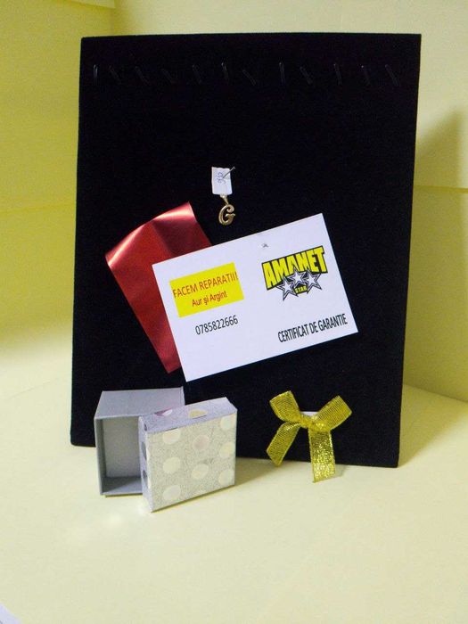 Pandantiv lit G 0.6gr 14k (m2)staramanet