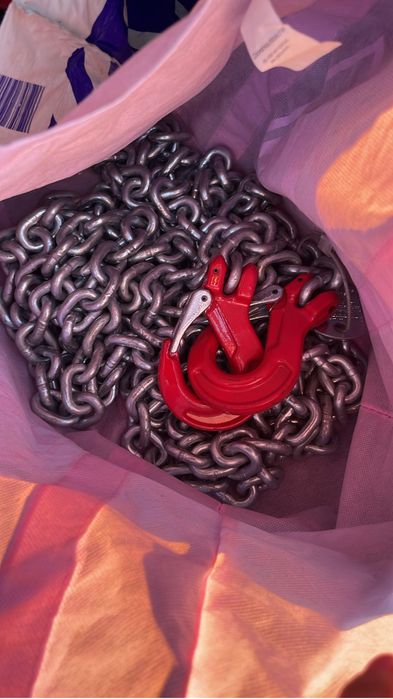Clichet si lant de ancorare utilaje grele-6m, 2500daN