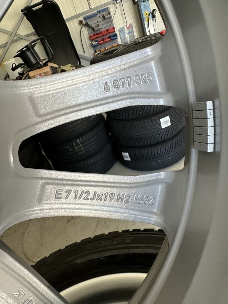 jante bmw x3 x4 g01 g02 5x112 anvelope noi michelin 245 50 19