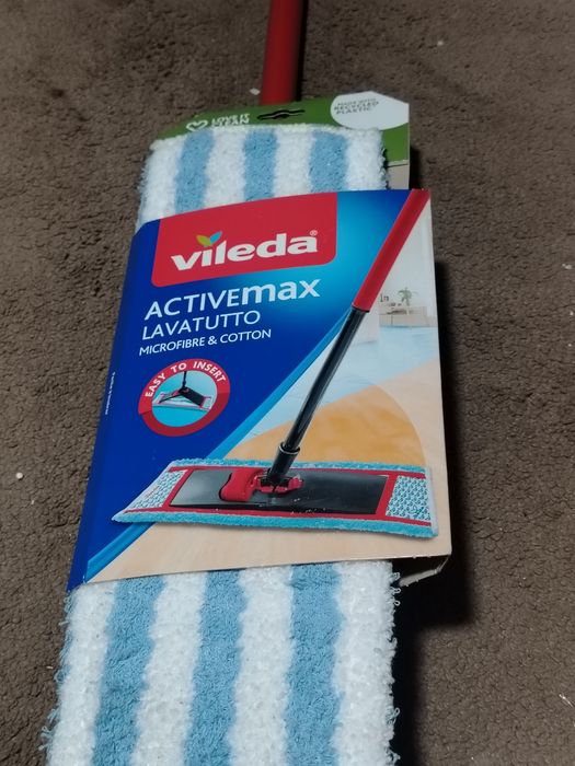 Mop plat Vileda ActiveMax Micro & Cotton premium