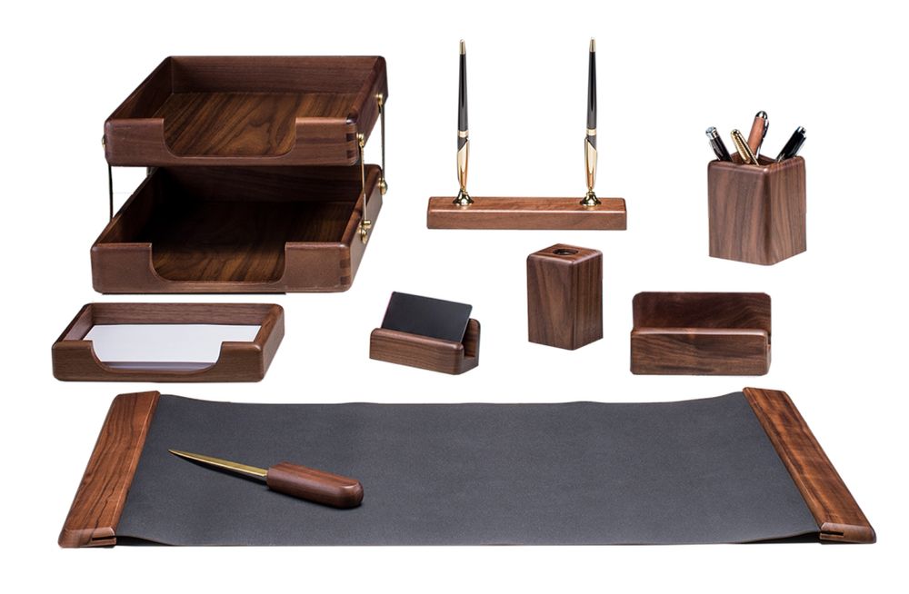 Набор настольный деревянный 9 предметов Bestar