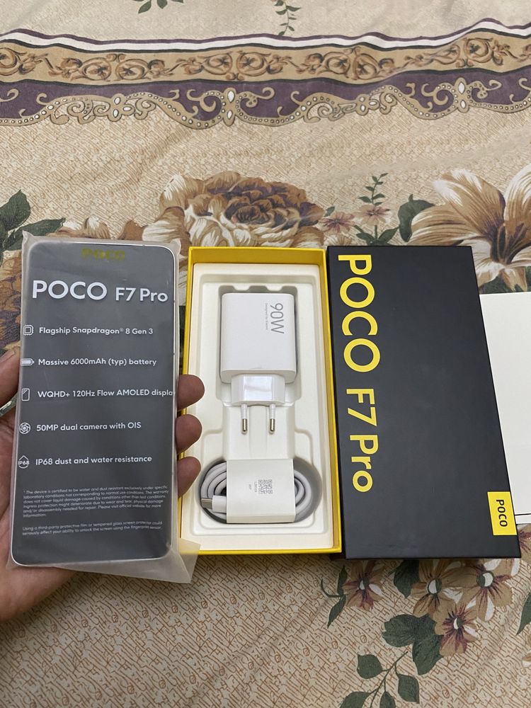 Poco F7 pro. Новый. 12/512