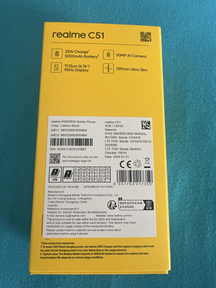 Realme C51 телефон