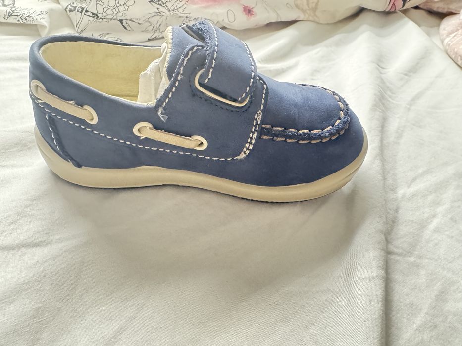 Бебешки Детски мокасини Primigi размер 21 тъмносини