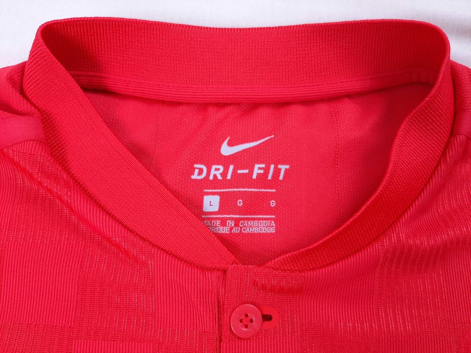 Nike Tennis Court Advantage - Оригинална мъжка тениска с яка р-р L