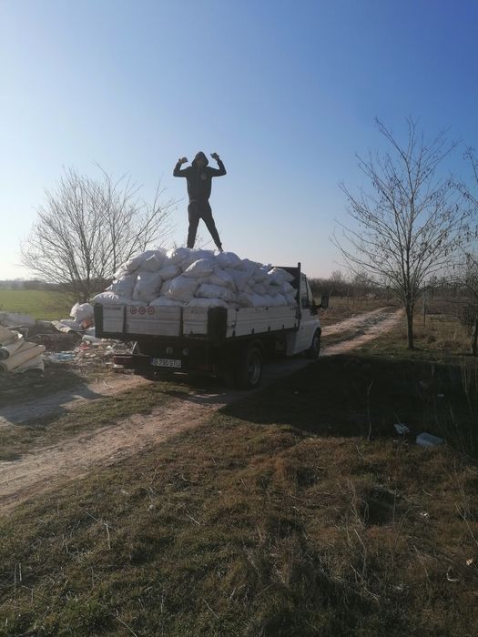 Transport moloz deșeuri lemne