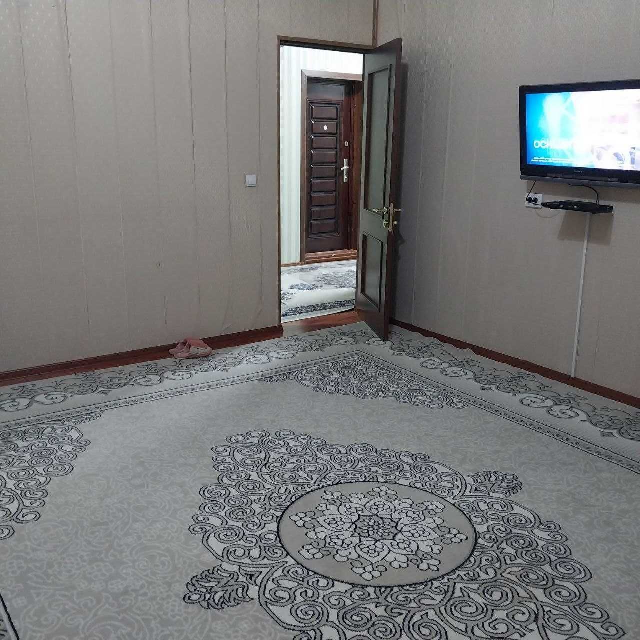 Сергели Дустлик 2  1 ком 49м² переделанная в 2х ком с ремонтом 1 этаж