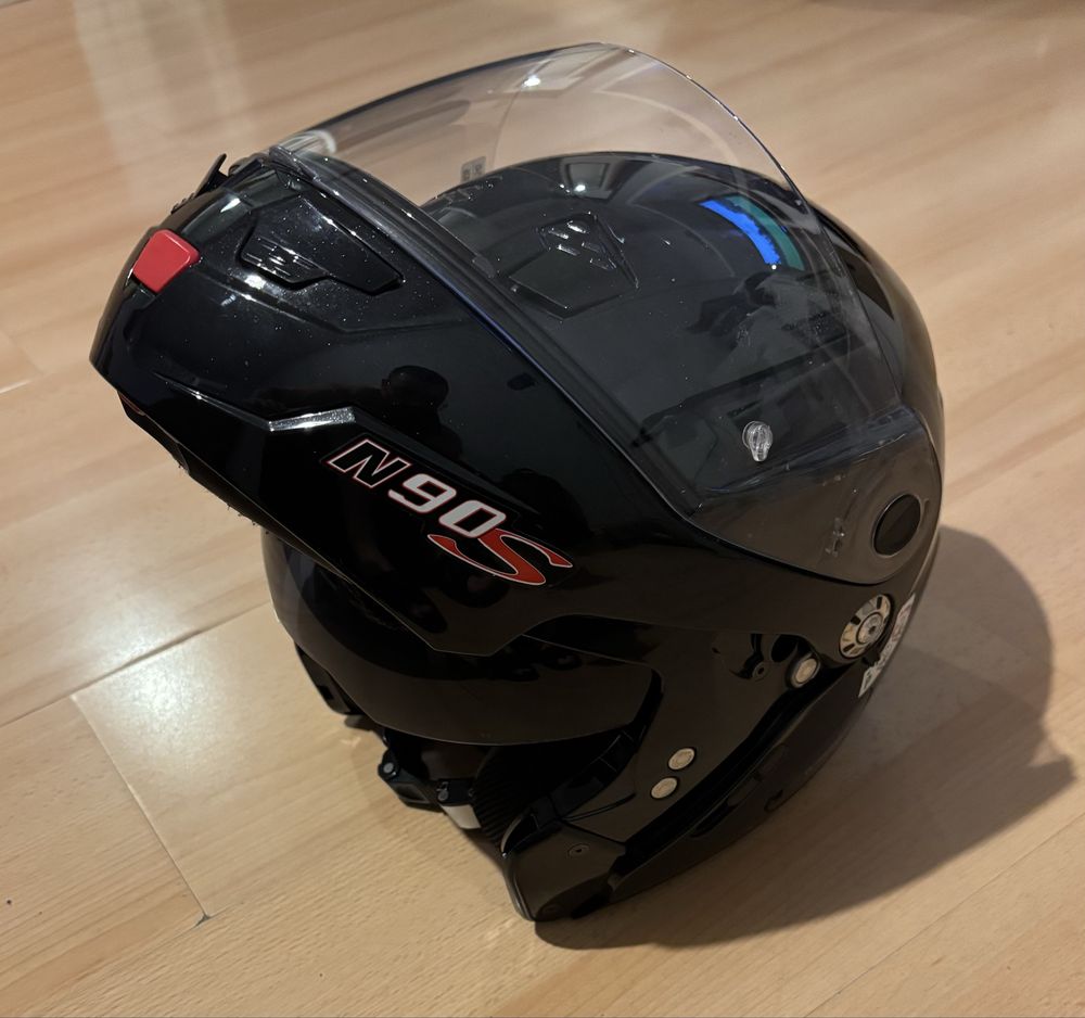 Мото екип IXS/ ботуши Dainese/ каска Nolan