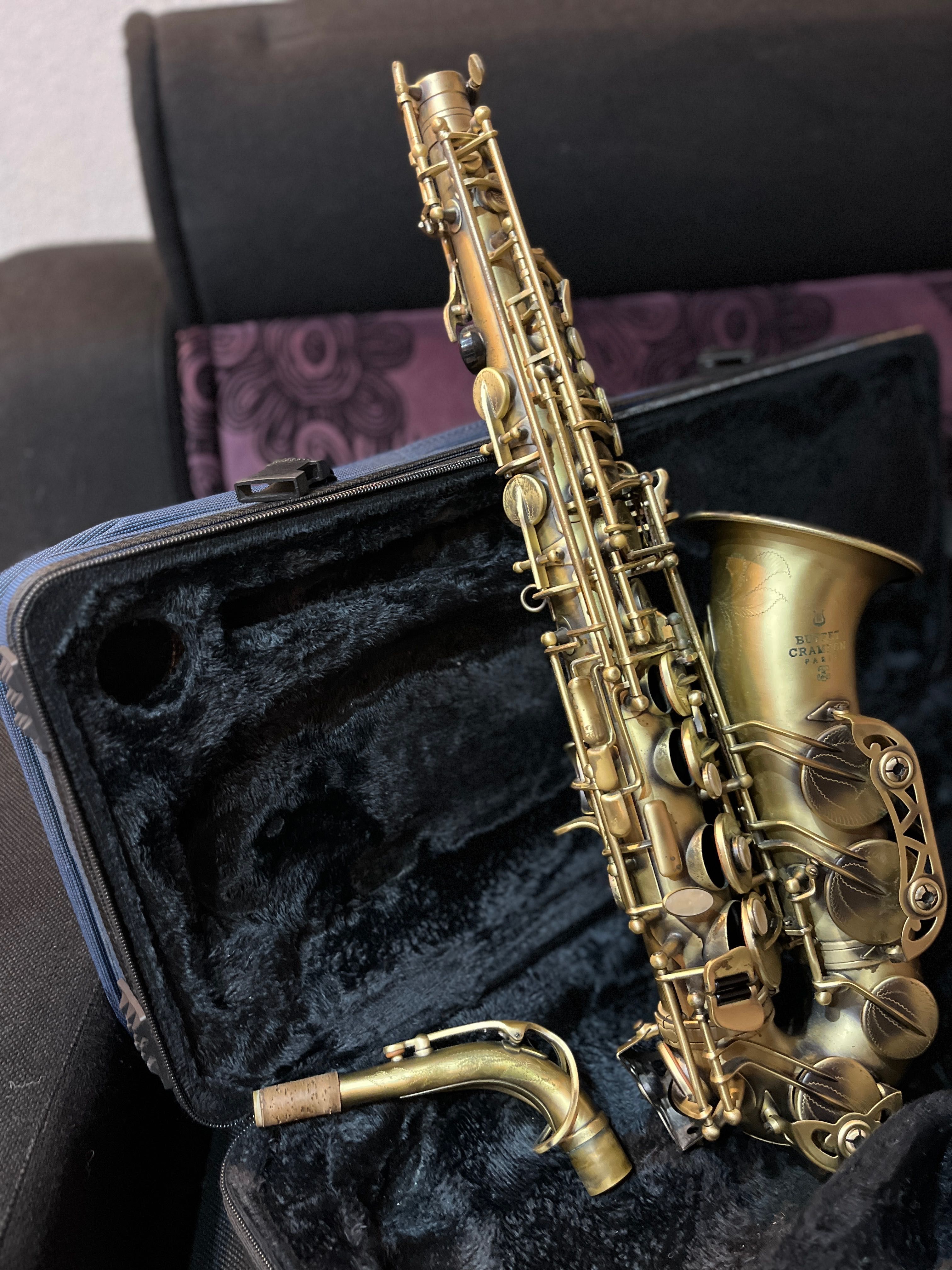 Saxofon alto Buffet Crampon s400 mat