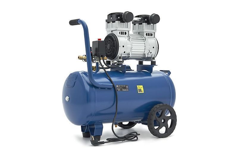 Безшумен компресор, нисък шум, без масло 50 л 1500w