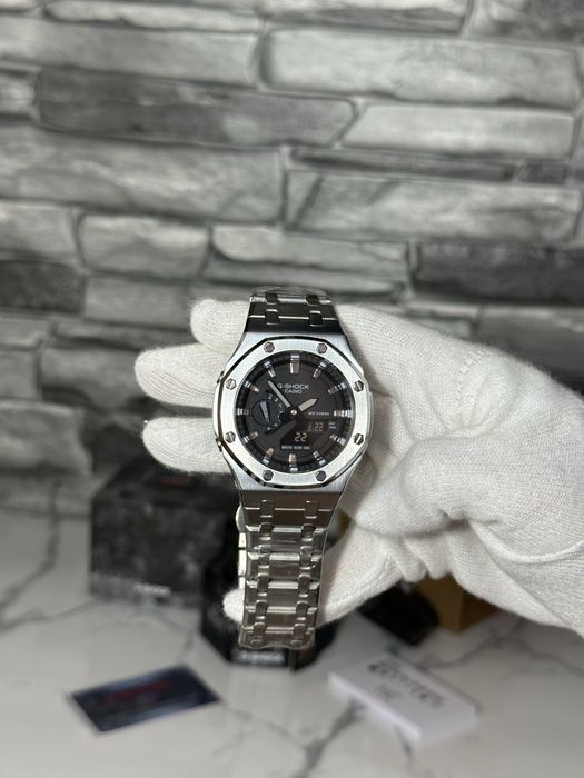 Casio G-Shock AP Mod Argint X Black