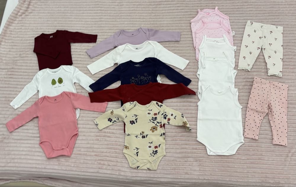 Lot hainute fete marime 62-68 -> 32 piese