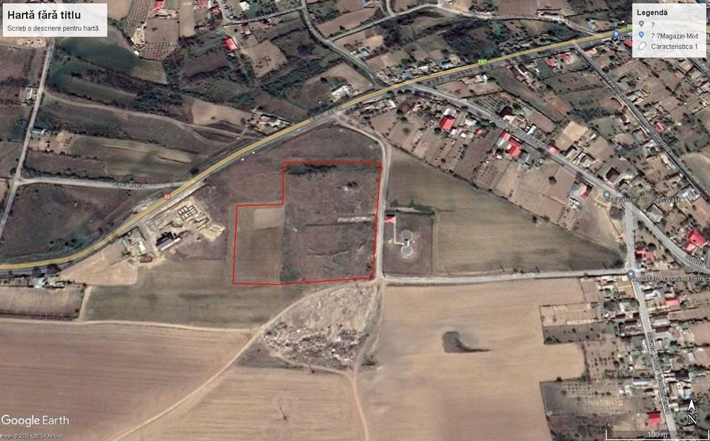 Se vinde teren intravilan, cu vedere la Dunare