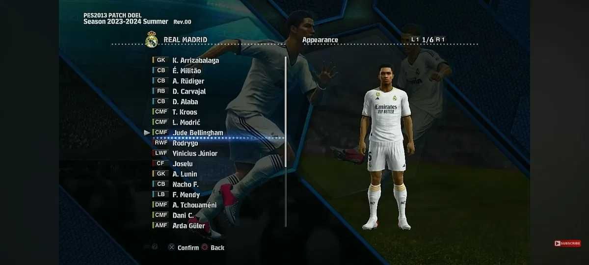 PES 2013 - Patch - 2024 season