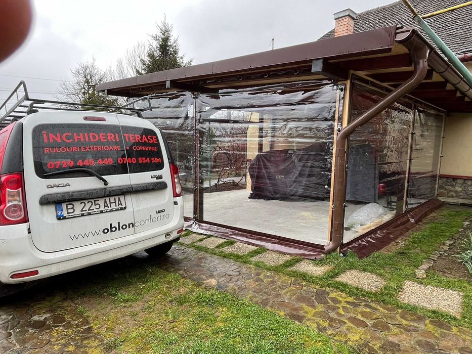 Inchideri terase-Folie transparenta-Cristal