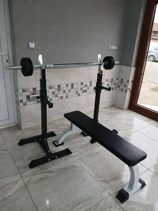 Лежанка с лост и тежести