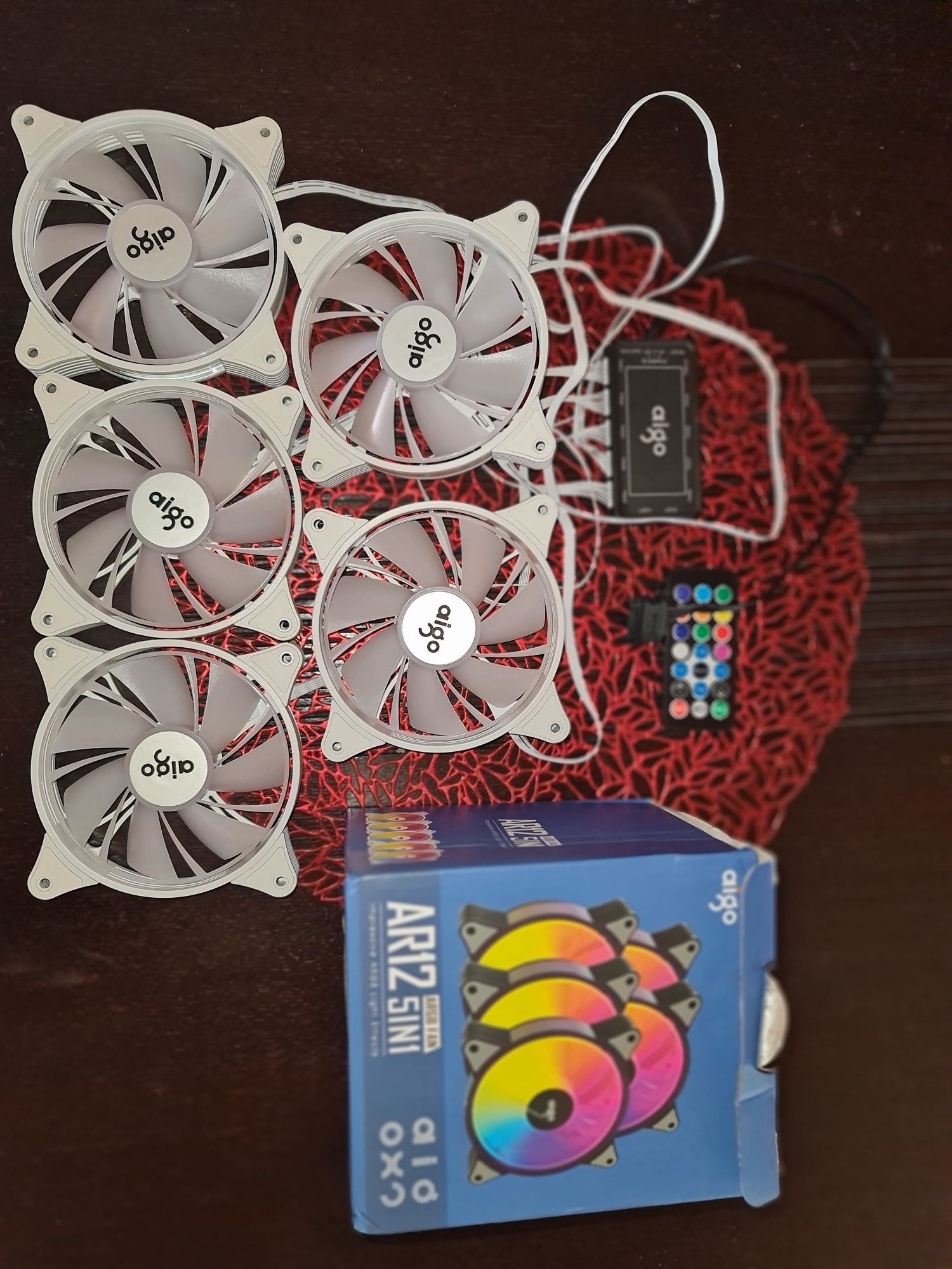 Ventilatoare rgb aigo .