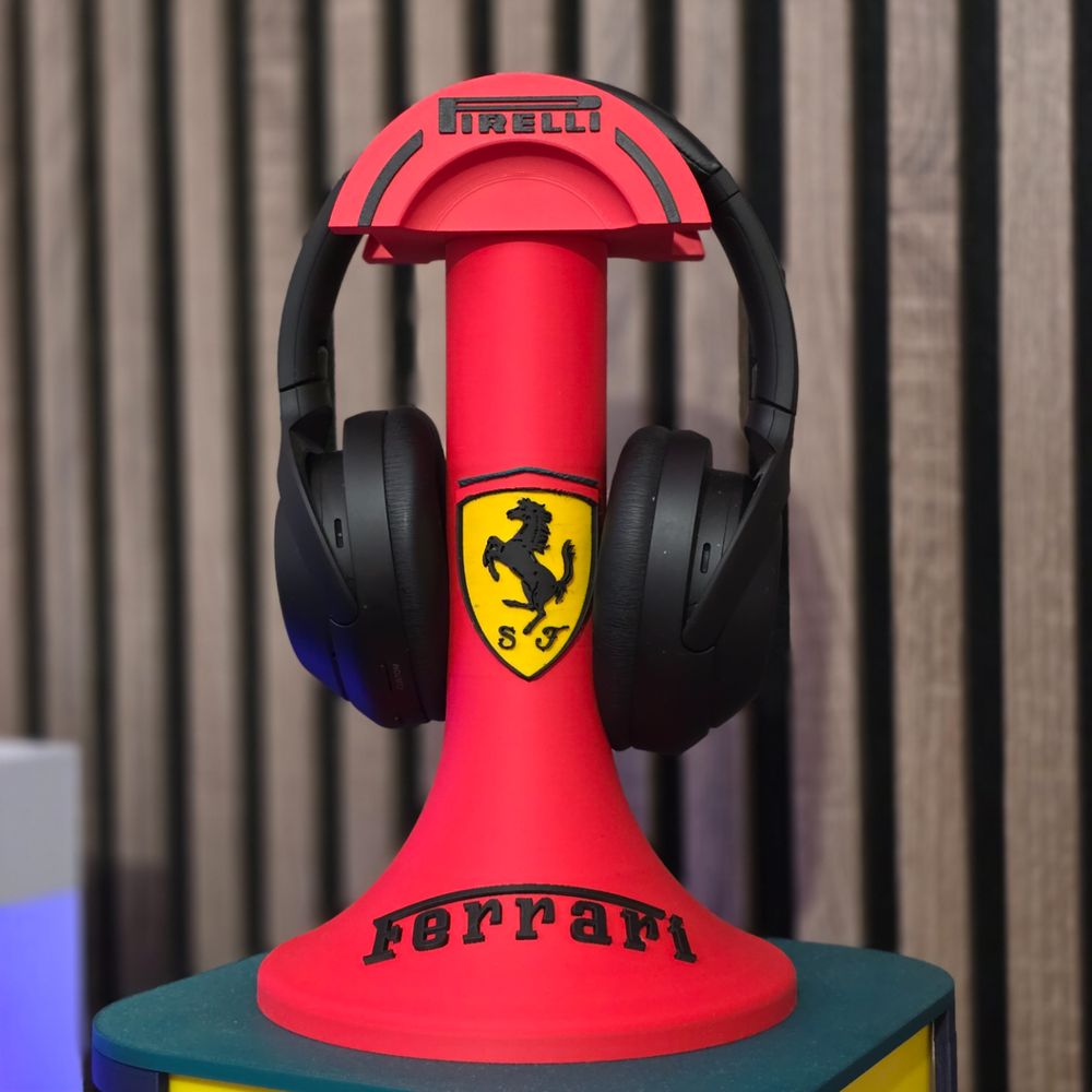 3D стойка за слушалки - Автомобилни марки и F1 отбори