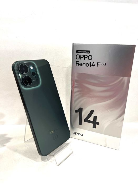 Oppo Reno 14F 5G, 256GB/8GB RAM, Luminous Green!