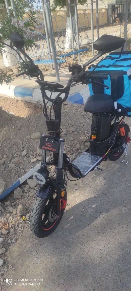 Elektroskuter Drongo Akumuliyator 60/28.06Ah 100km yuradi