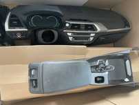 Plansa bord BMW X3 G01 cotiera panou clima trim ceasuri ceas